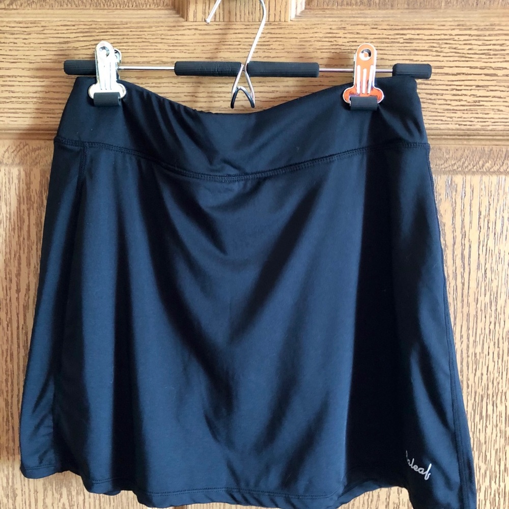 Black Activewear Skort